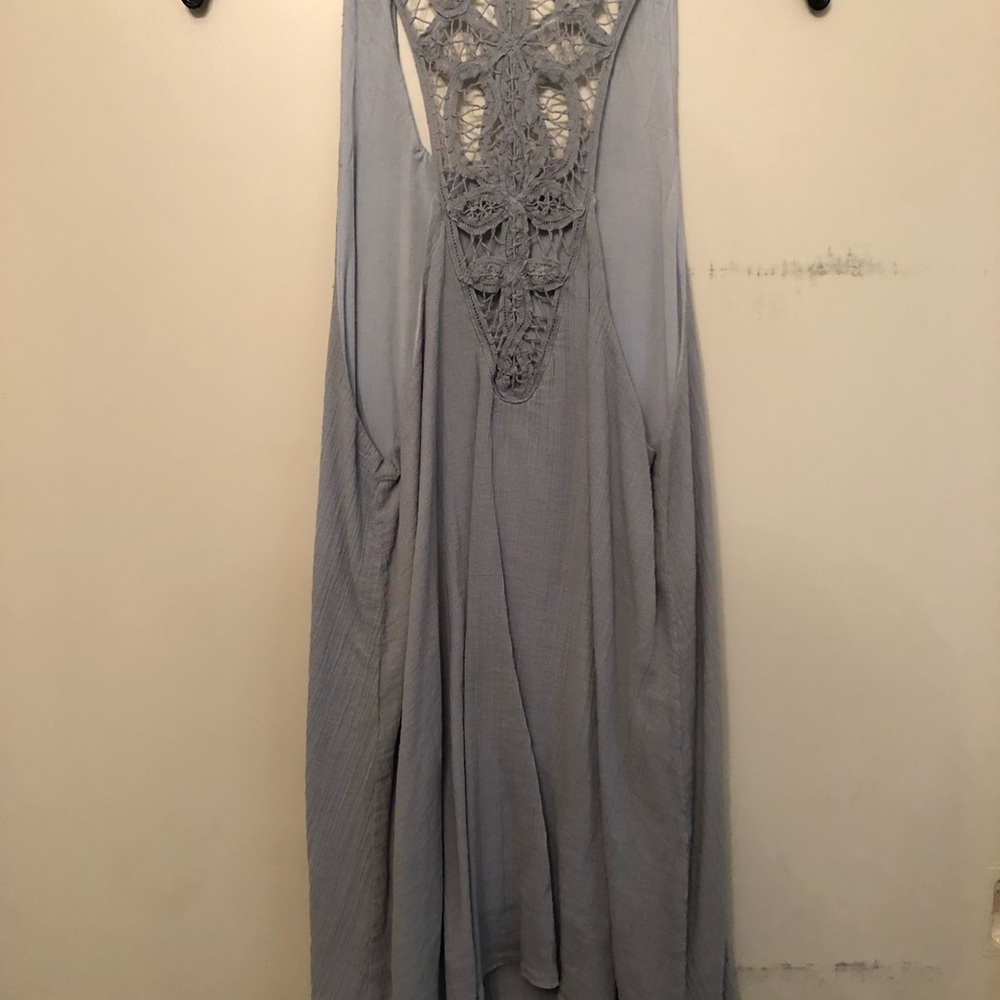 Pastel blue dress